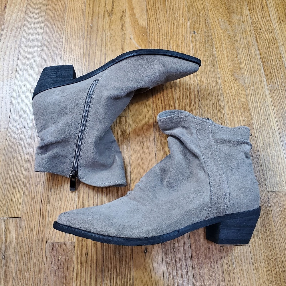 Antelope Ruched Danuta Leather Bootie Womens Sz 6.5 - 7 EU 37 Boots NWOB